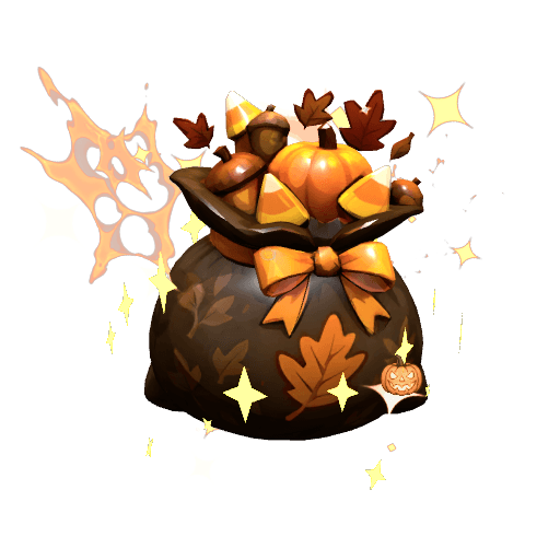 Fall Goodies Trash Bag