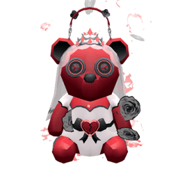 Crimson Bride Plush Purse