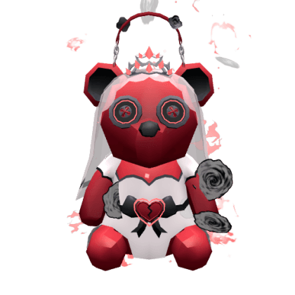 Crimson Bride Plush Purse
