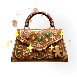 Gingerbread Glam Purse